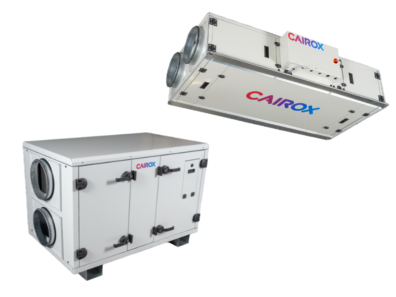 The new generation of compact energy recovery units with Eurovent-certified counter-flow exchanger